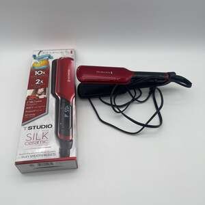 Remington T Studio Silk Ceramic 2-Inch Flat Iron Wide Plate Hair Straightener S9